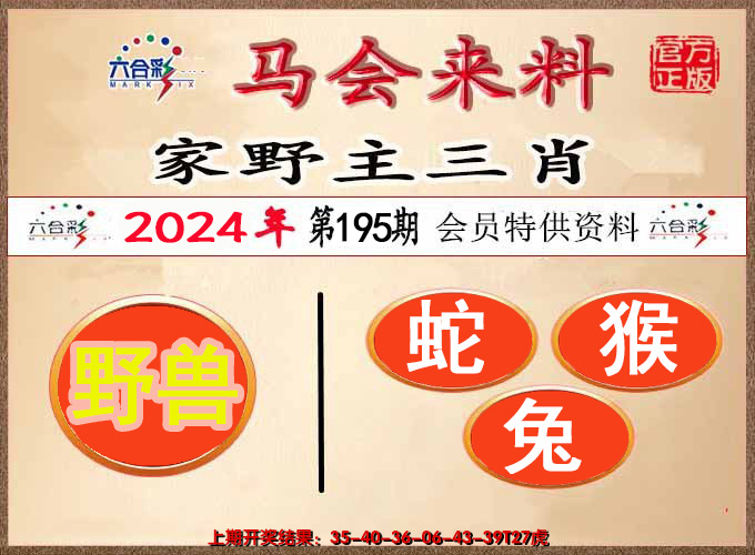 2024195期澳门来料