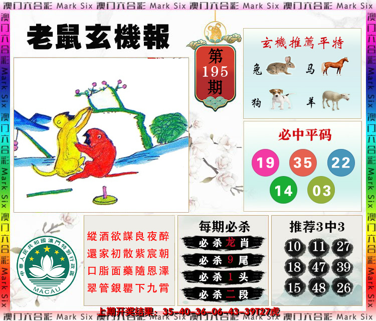 2024195期老鼠玄机报
