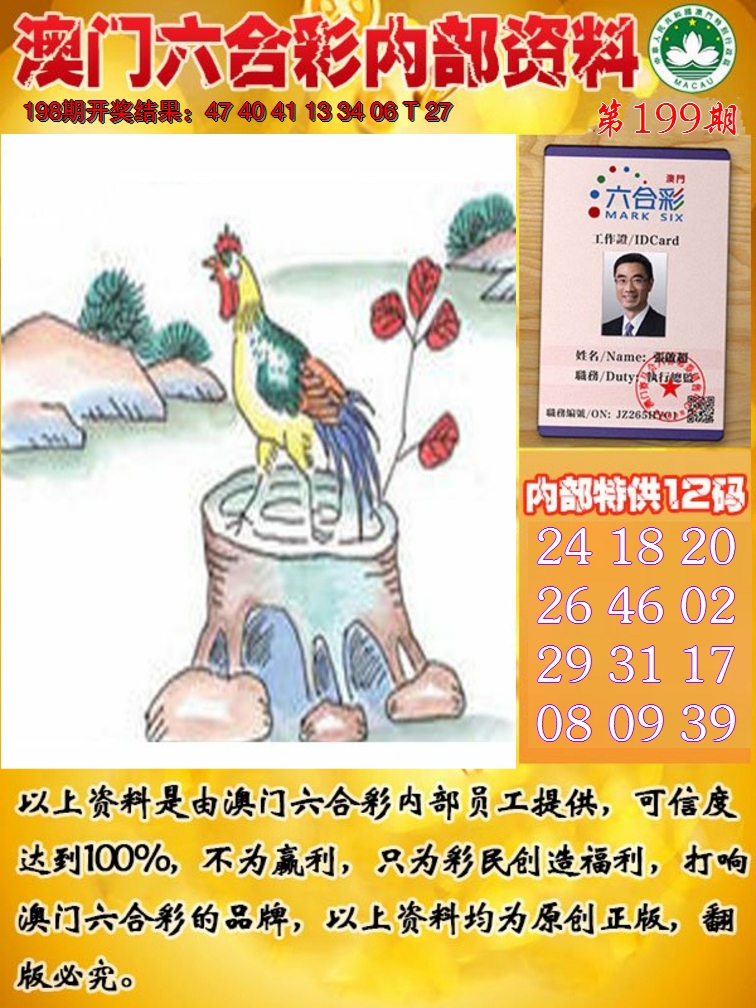 2024199期六合内部资料