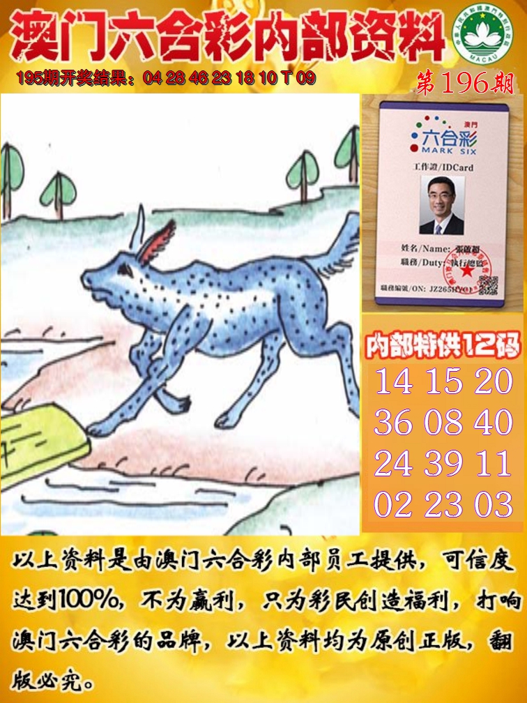 2024196期六合内部资料