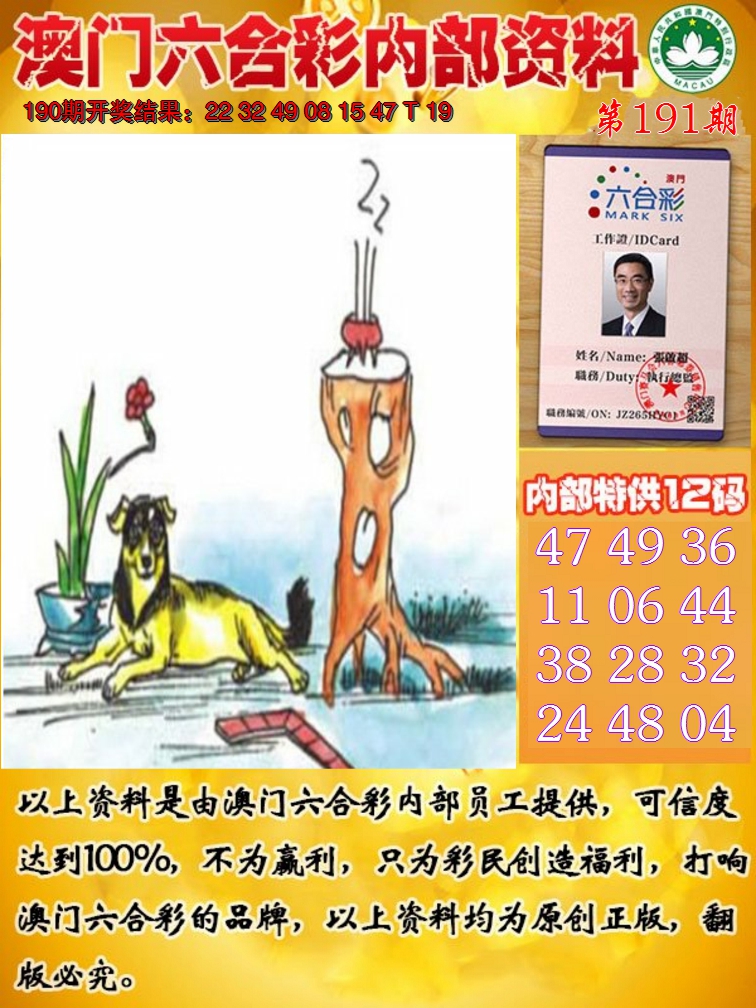 2024191期六合内部资料