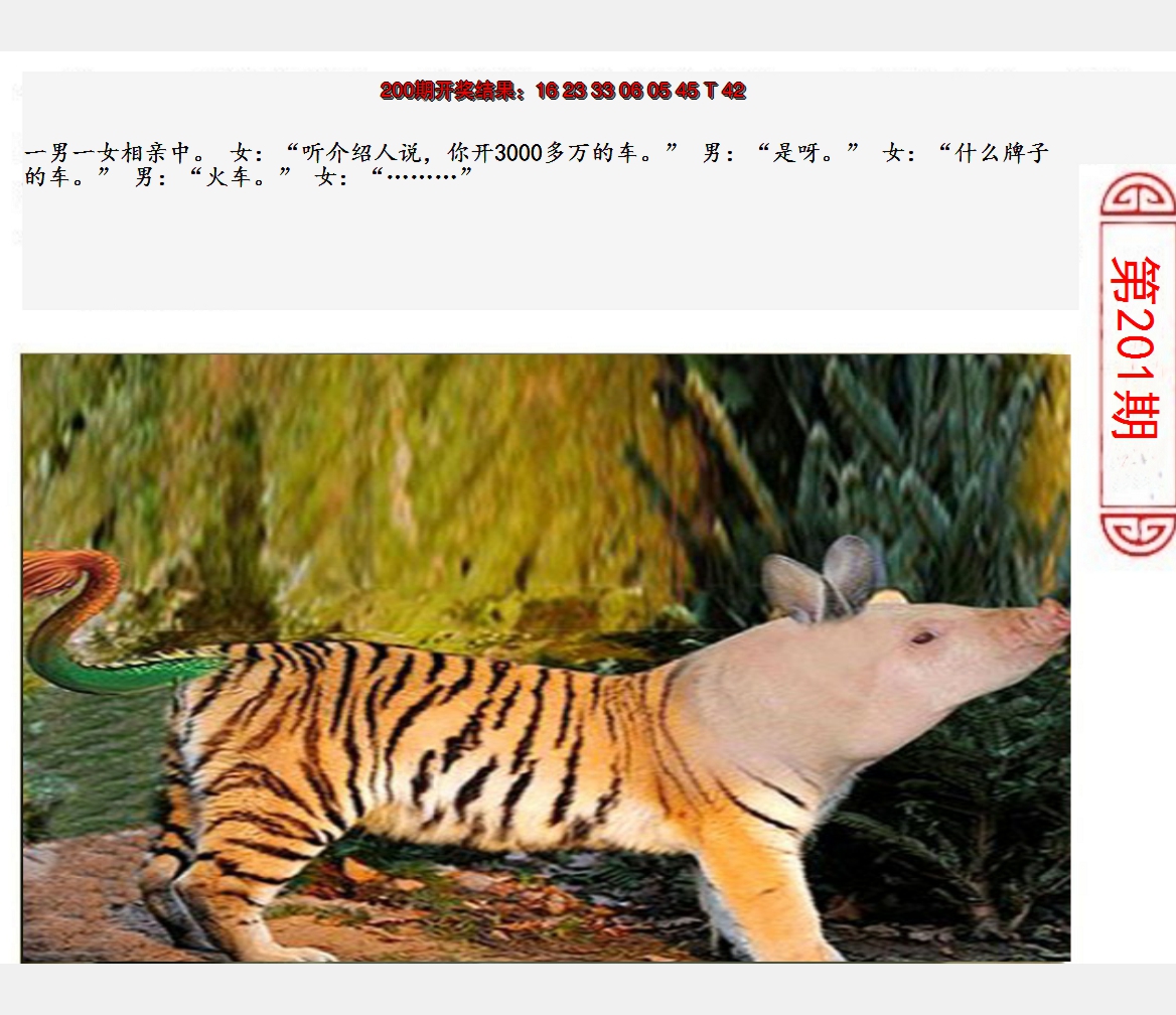 2024201期澳门生活幽默