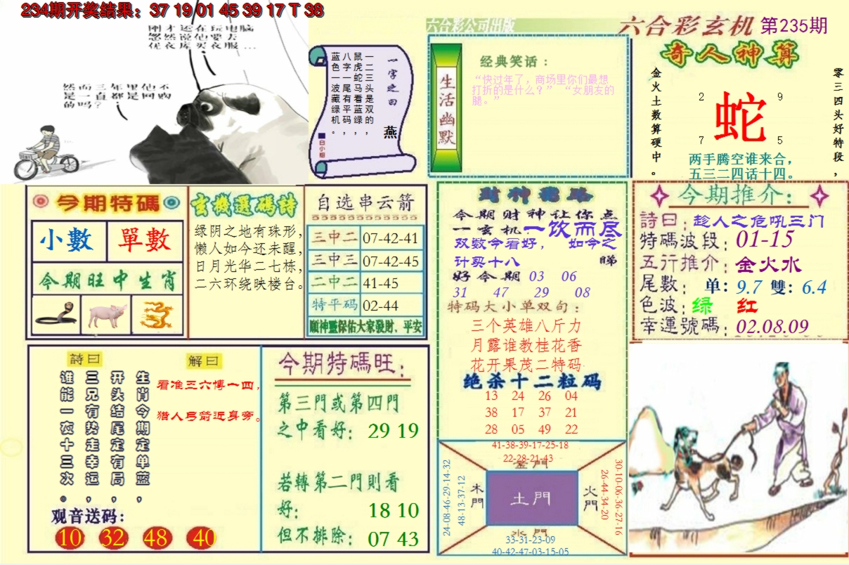 2024235期澳门六合玄机