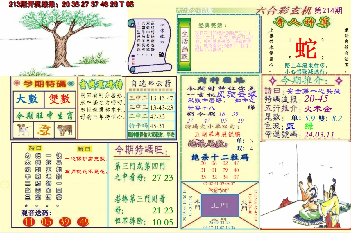 2024214期澳门六合玄机