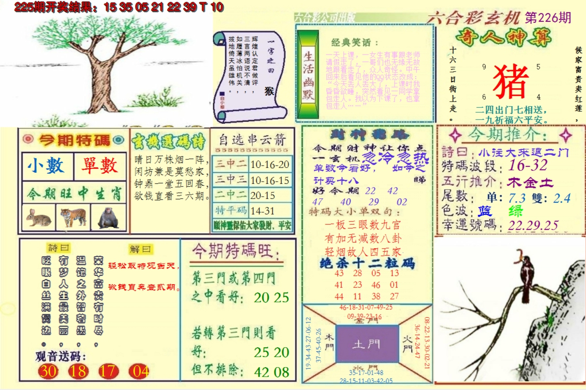 2024226期澳门六合玄机