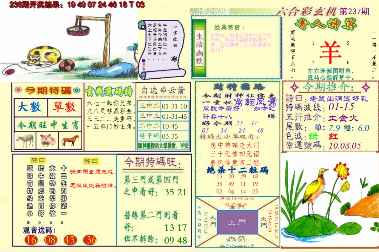 2024237期澳门六合玄机