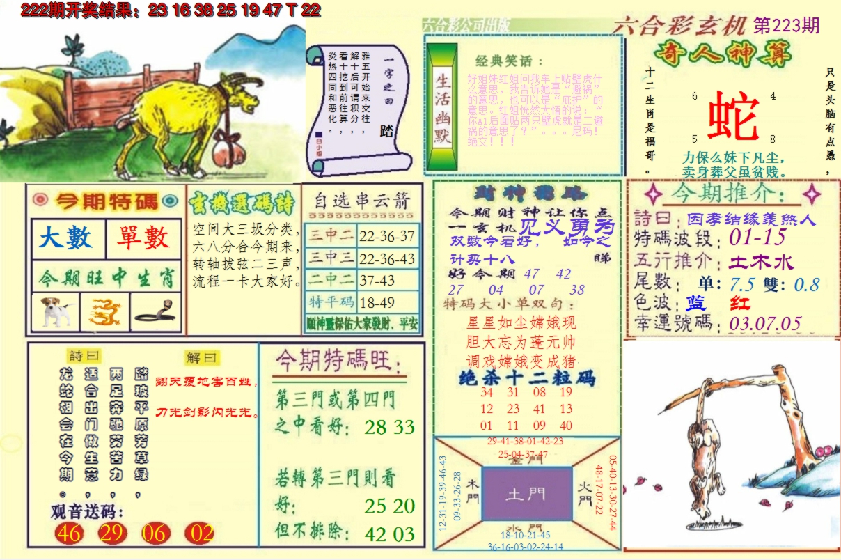 2024223期澳门六合玄机