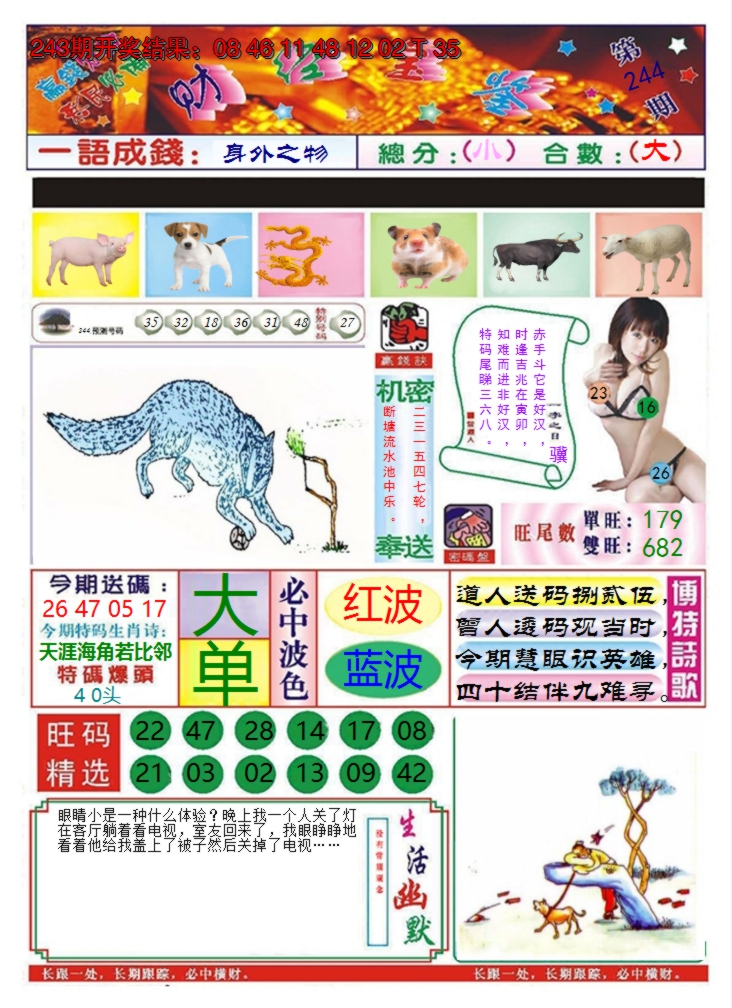 2024244期澳门财经宝鉴
