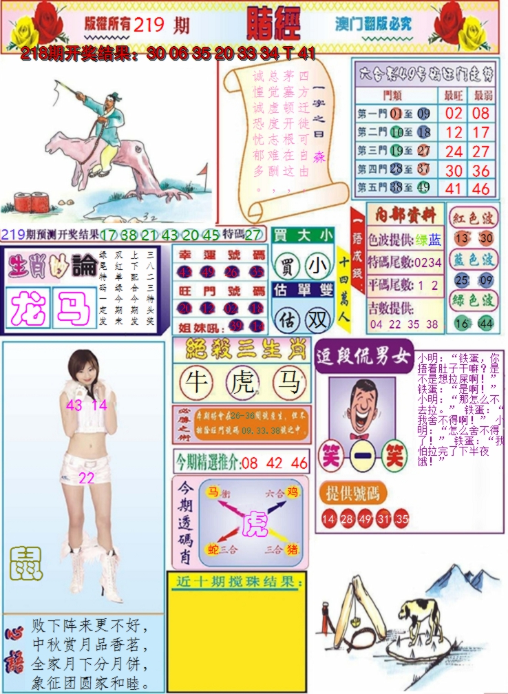 2024219期澳门赌经