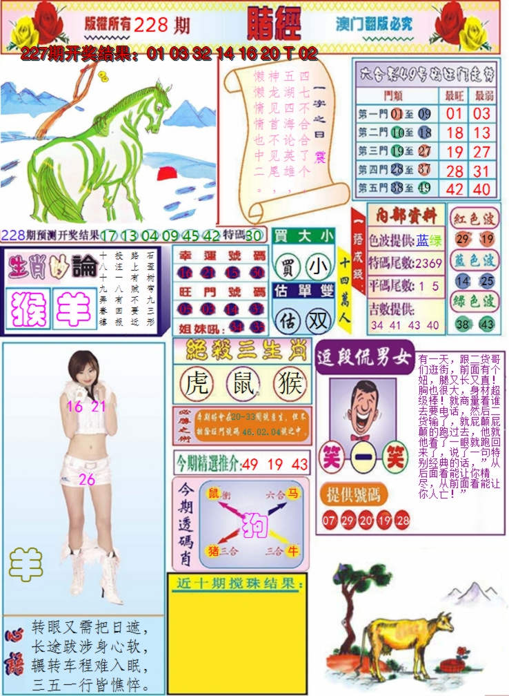 2024228期澳门赌经