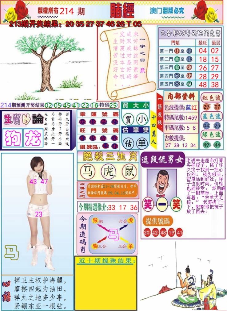 2024214期澳门赌经