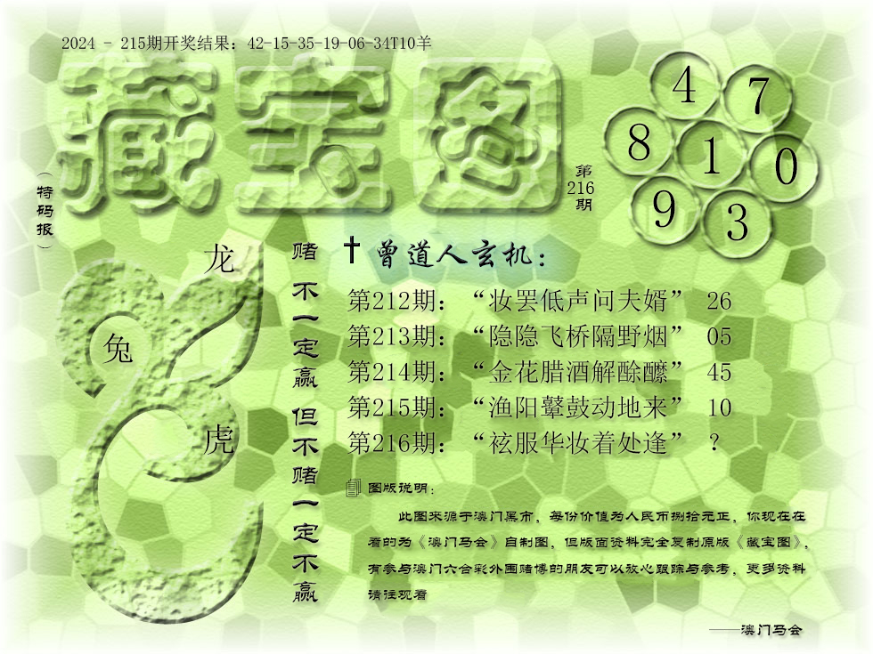 2024216期《藏宝图》