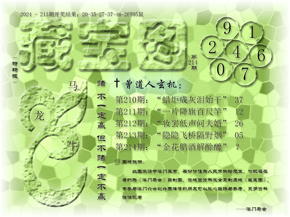 2024214期《藏宝图》