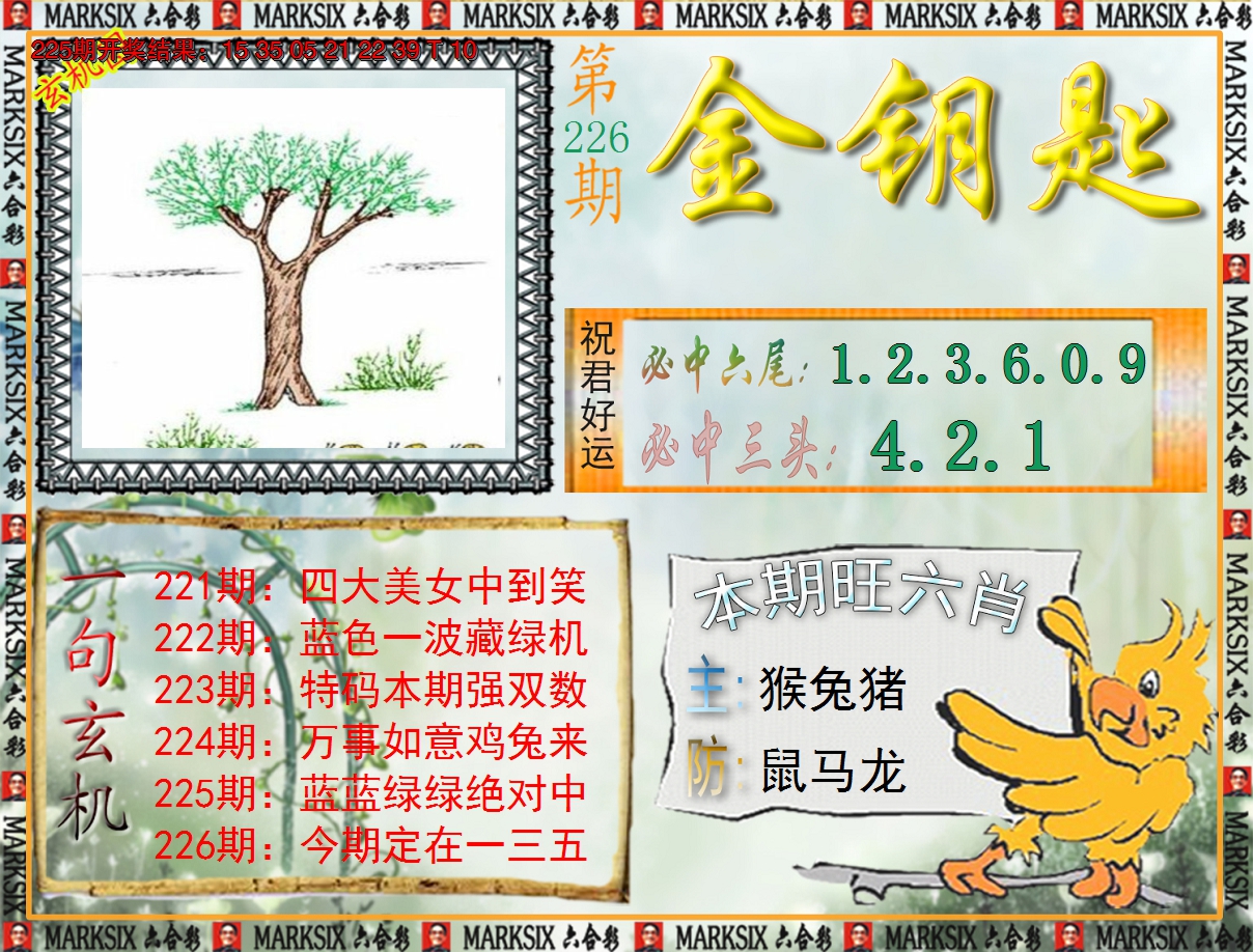 2024226期《澳门金钥匙》