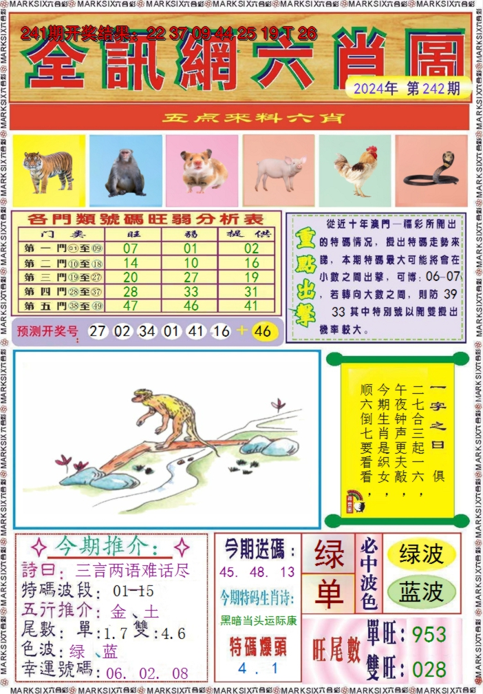2024242期全讯网六肖图