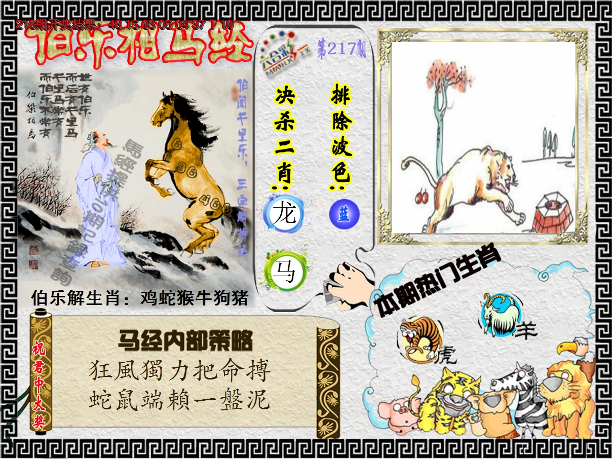 2024217期伯乐相马经