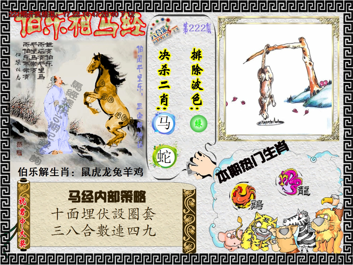 2024222期伯乐相马经