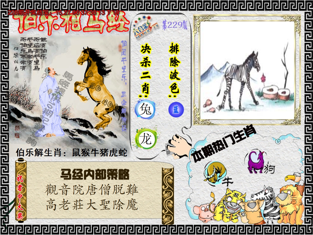 2024229期伯乐相马经