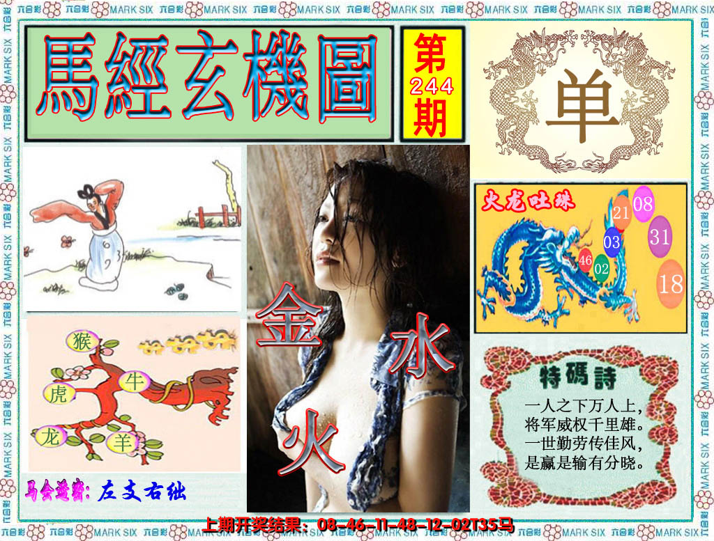 2024244期澳门玄机图