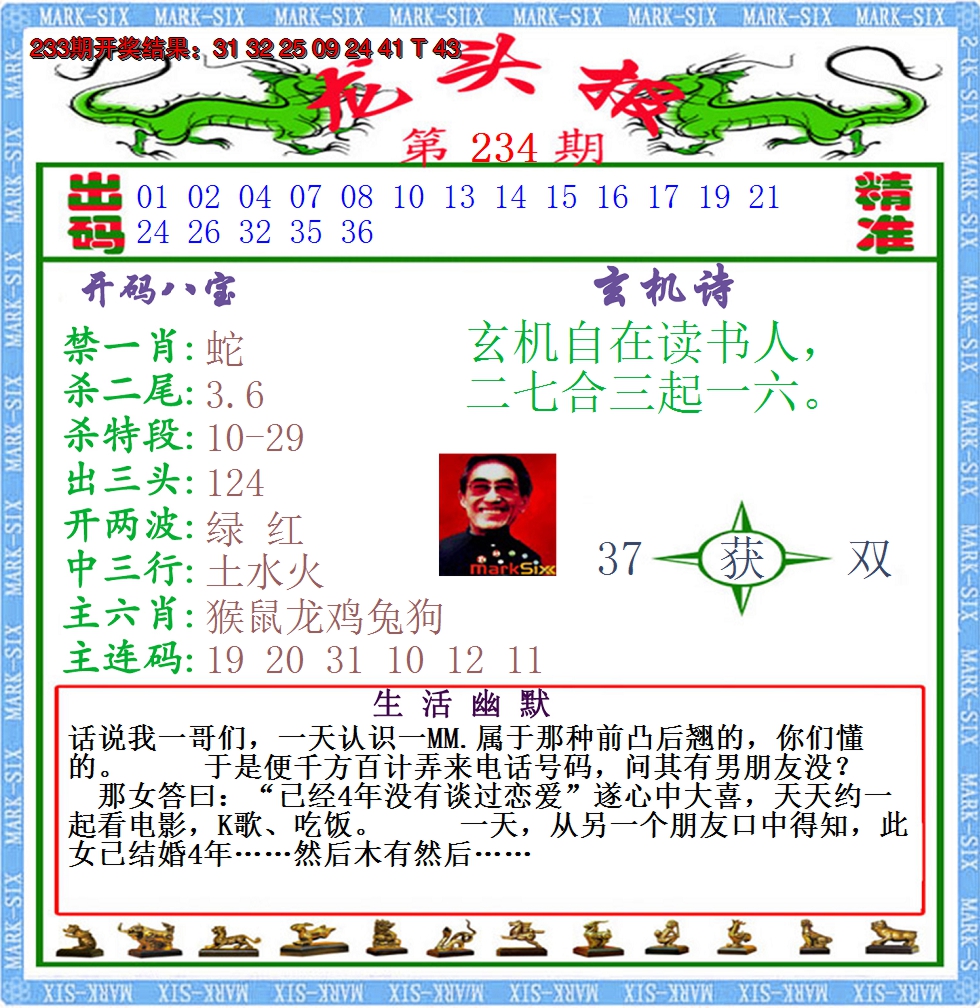 2024234期澳门龙头报