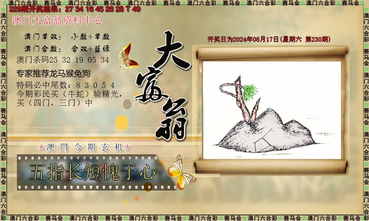 2024230期新大富翁