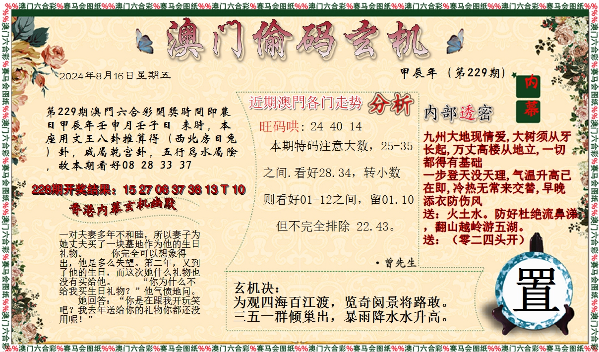 2024229期偷码玄机