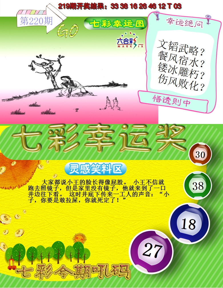 2024220期七彩幸运奖