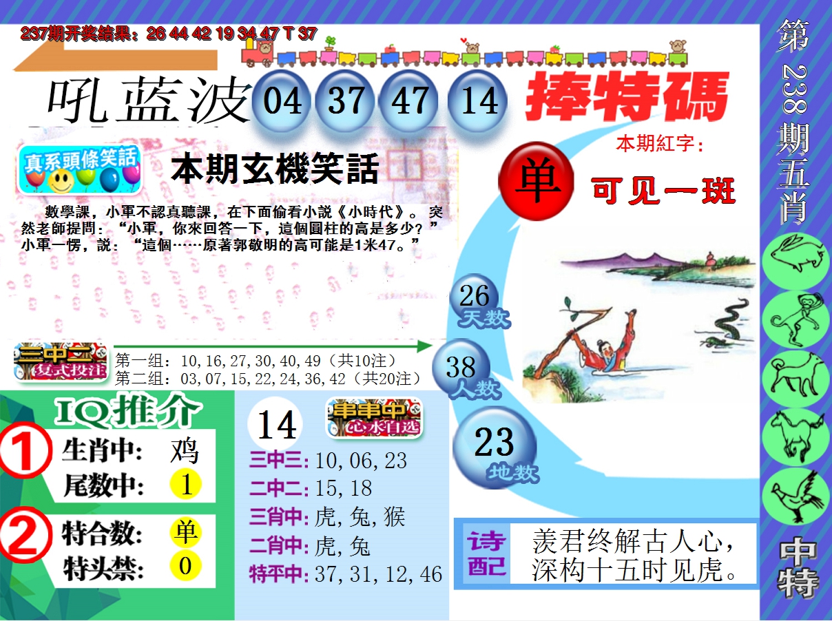 2024238期新特报