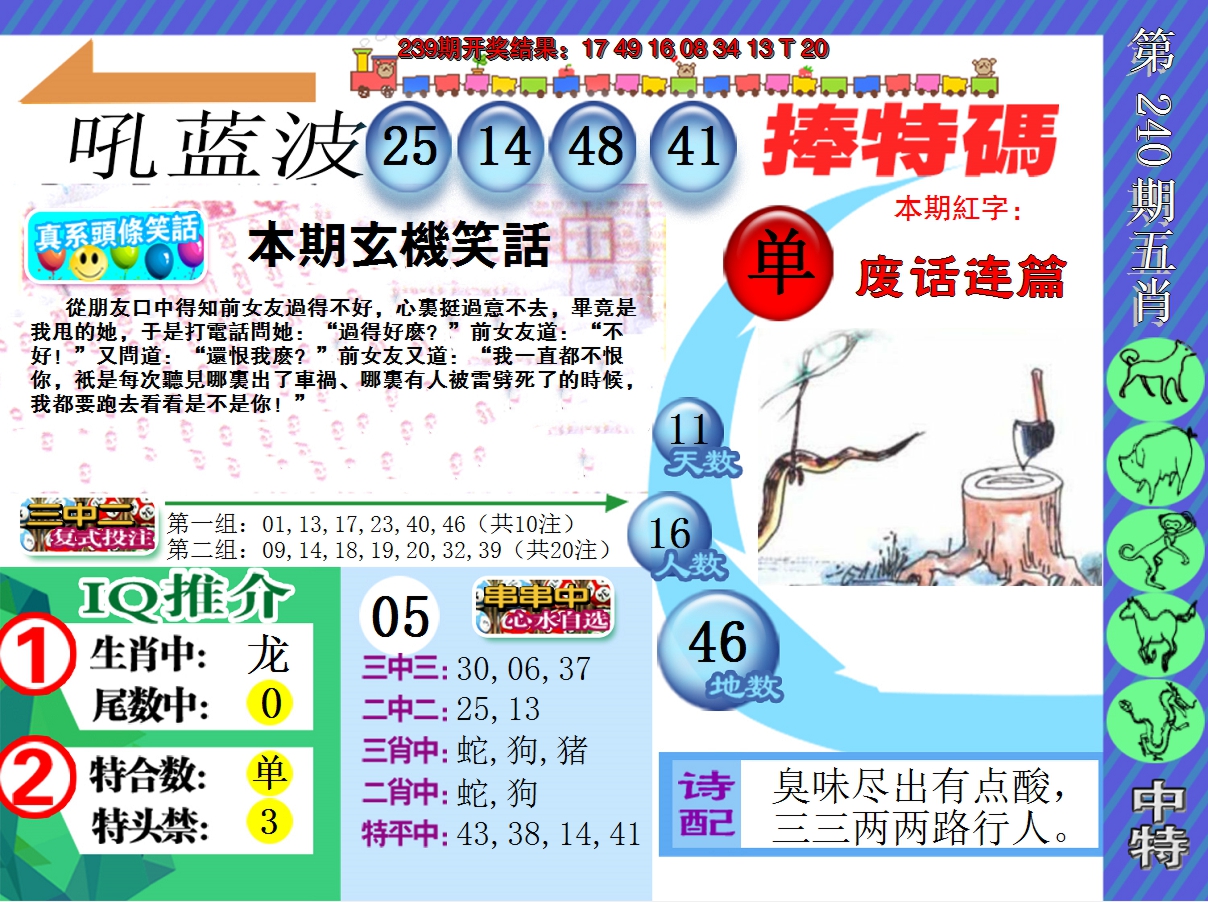 2024240期新特报