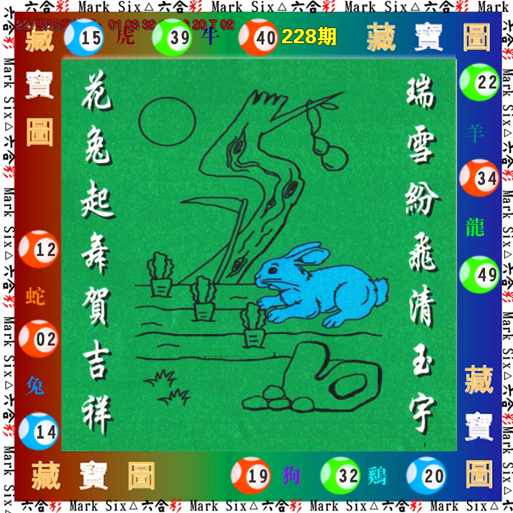 2024228期藏宝图