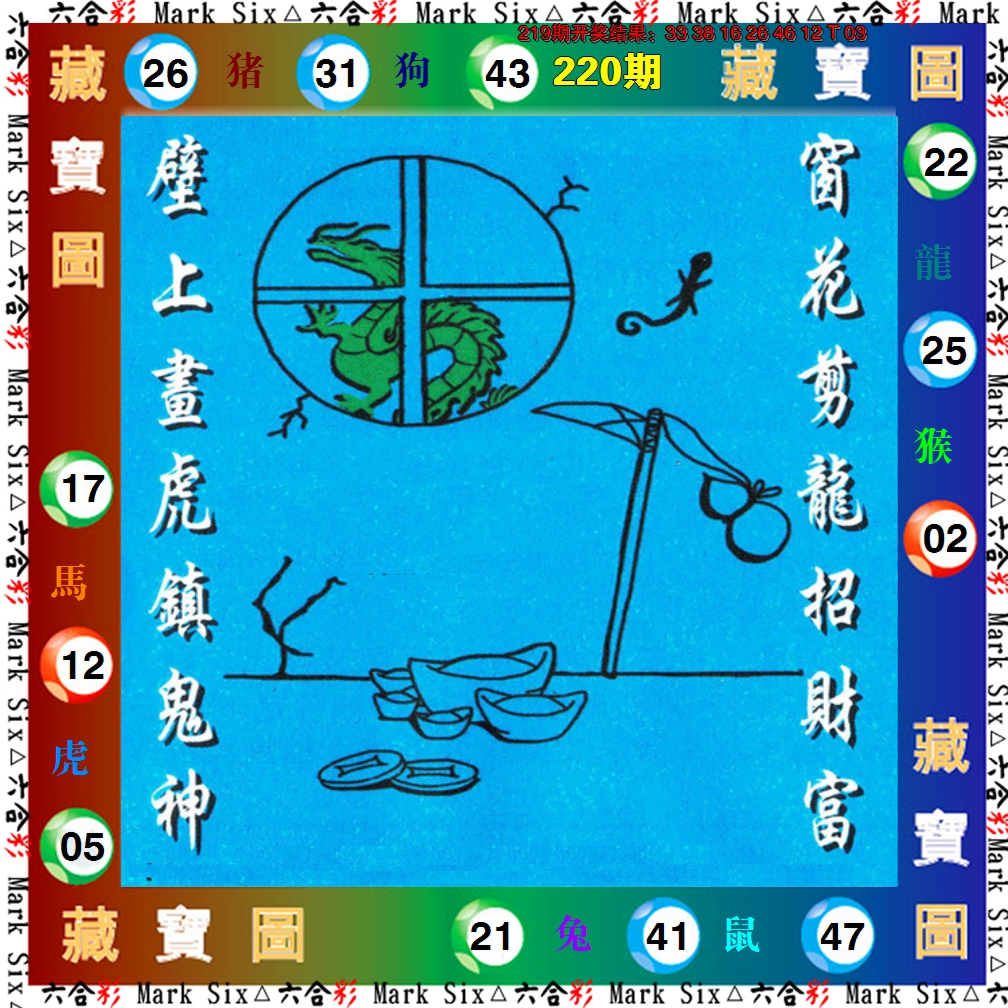 2024220期藏宝图