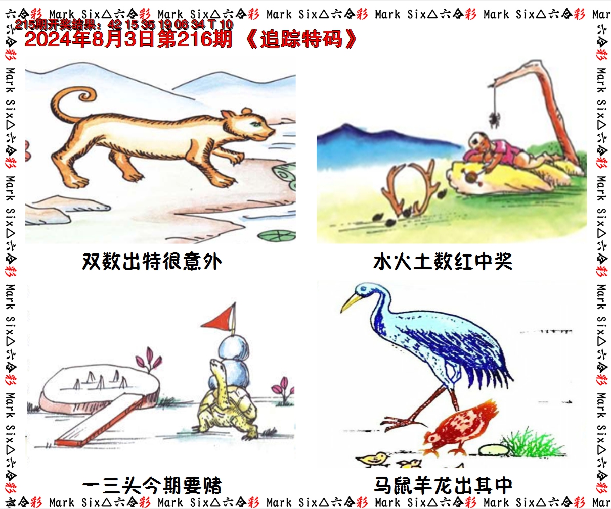 2024216期追踪特码
