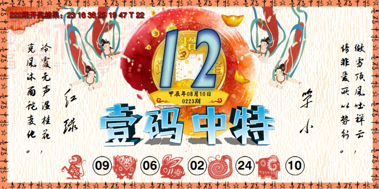 2024223期壹码中特