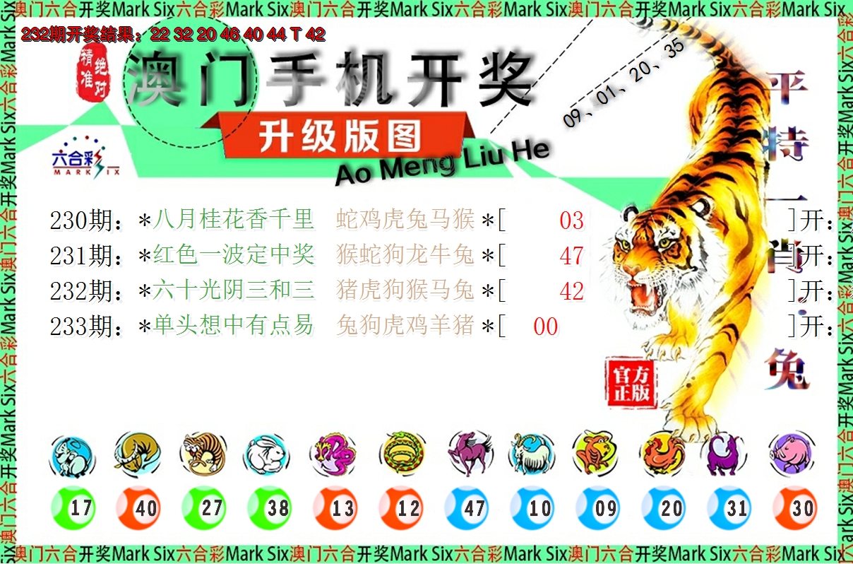 2024233期澳门开奖报