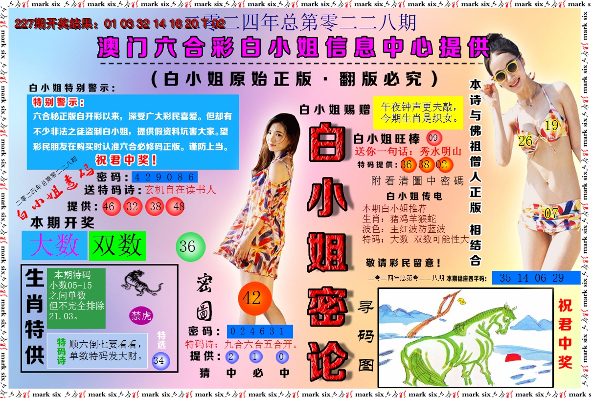 2024228期白小姐密论