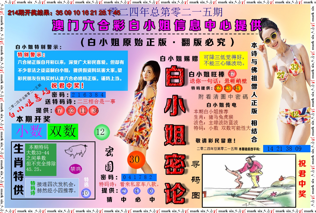 2024215期白小姐密论