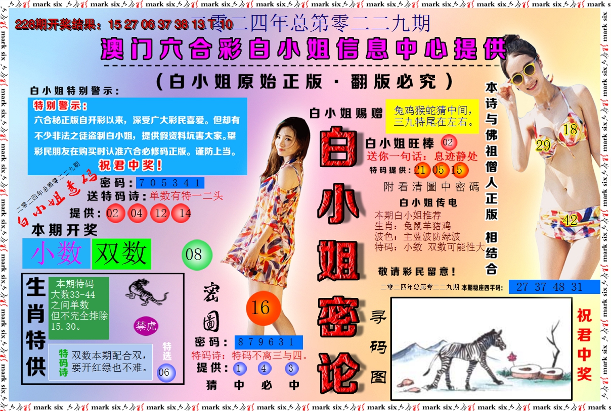 2024229期白小姐密论