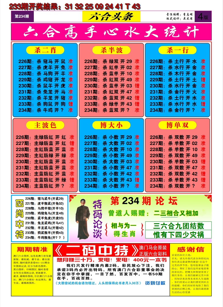 2024234期六合头条D