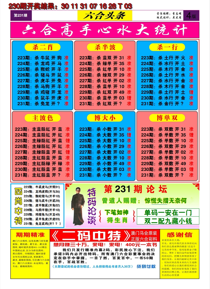 2024231期六合头条D