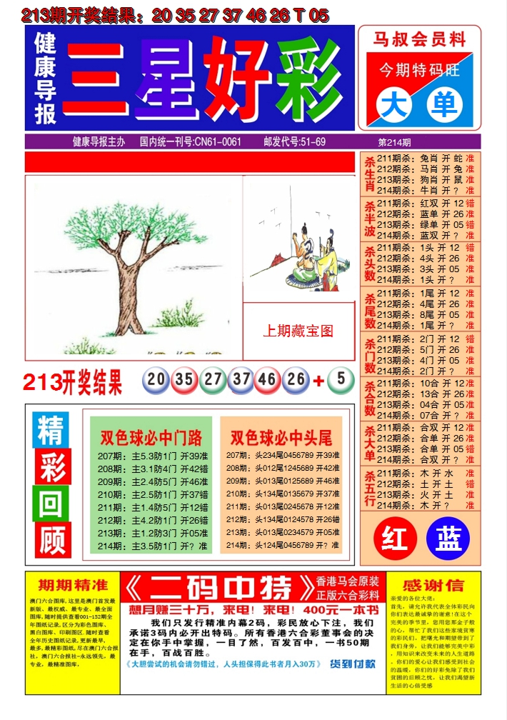 2024214期澳门三星好彩A
