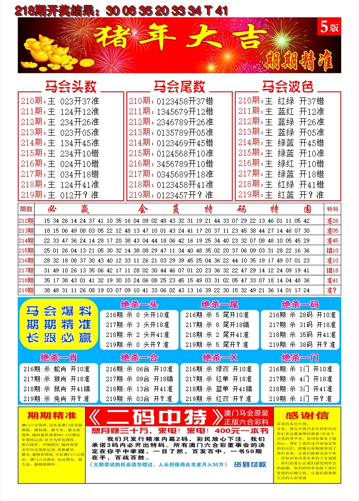 2024219期澳门开门红D