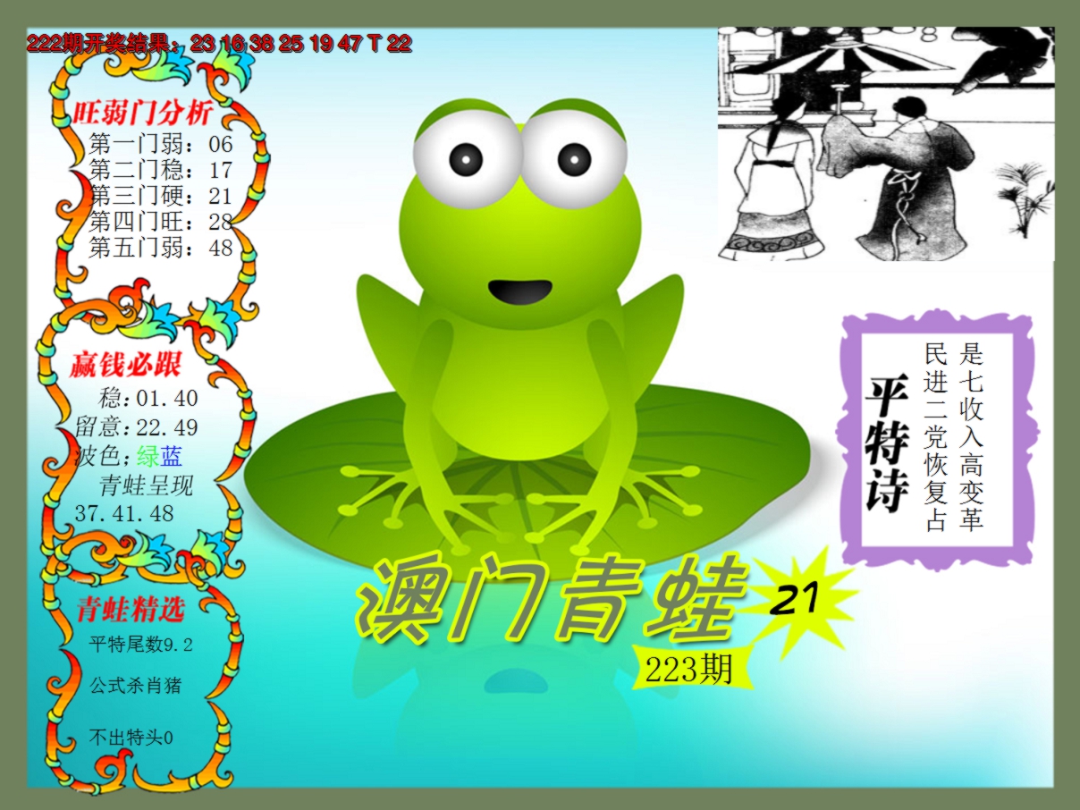 2024223期青蛙系列21