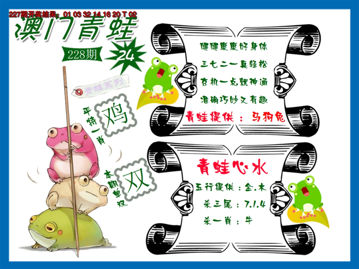 2024228期青蛙系列24