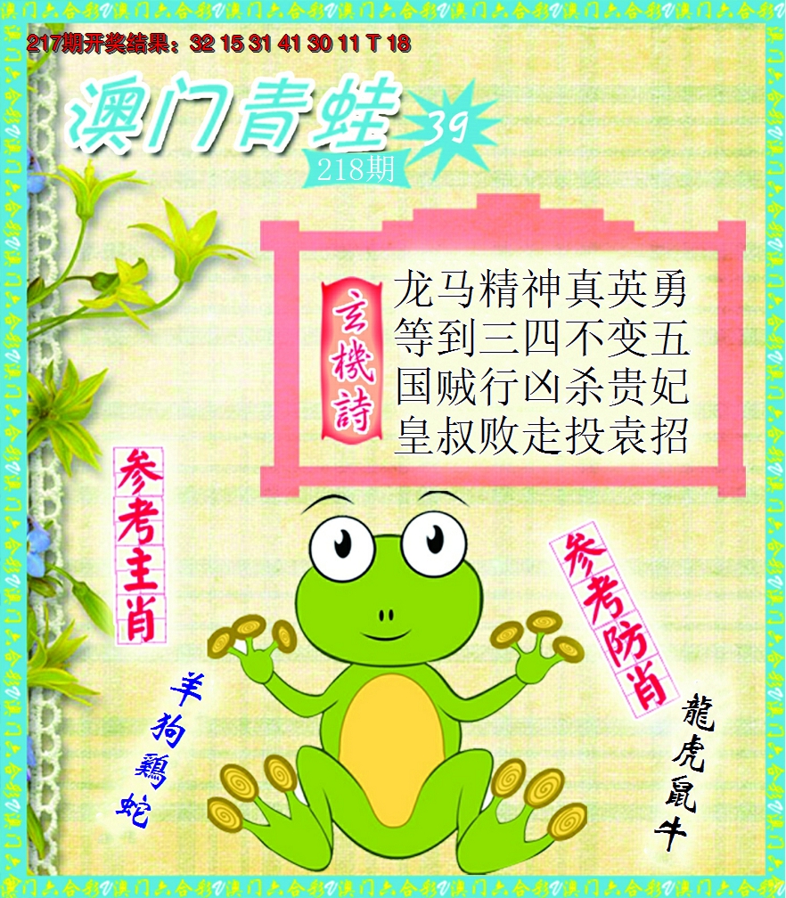 2024218期青蛙系列39