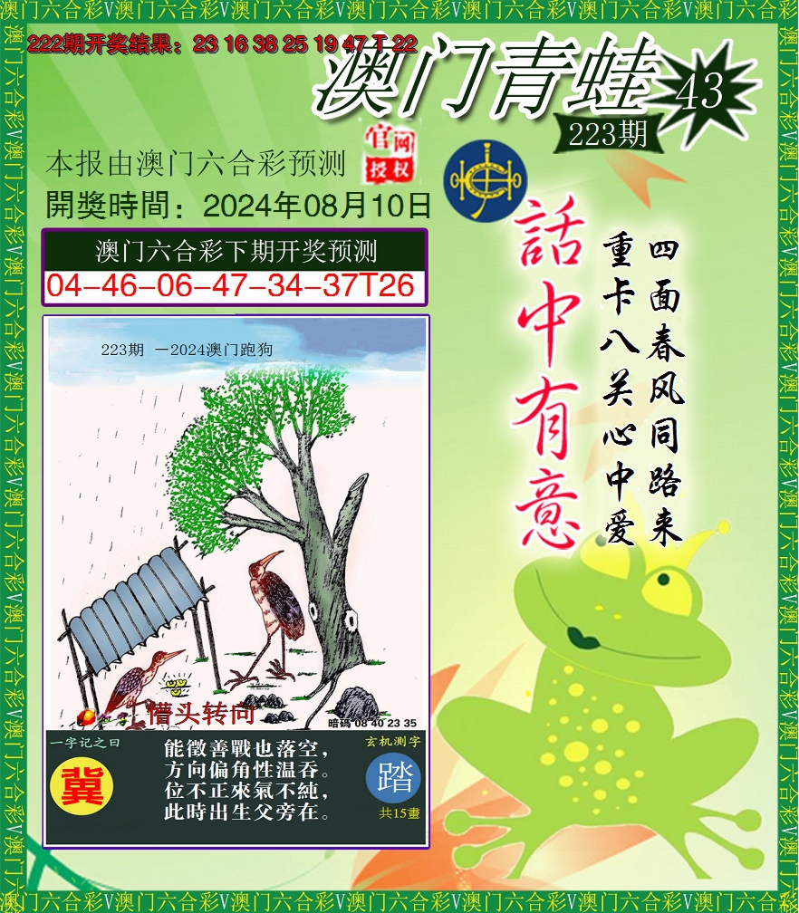 2024223期青蛙系列43