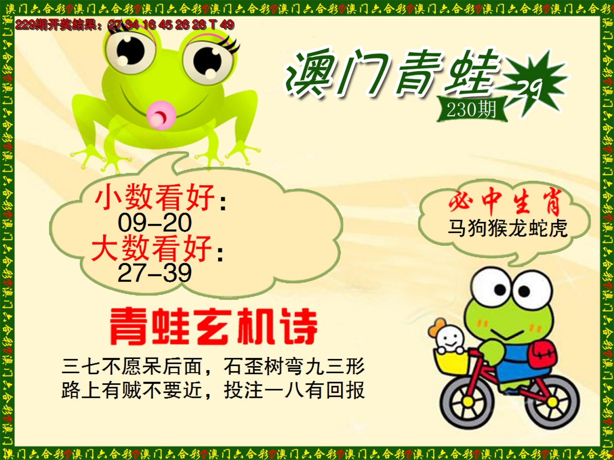 2024230期青蛙系列46
