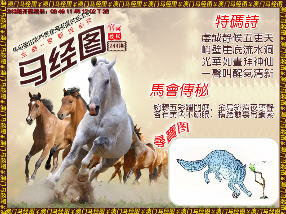 2024244期马经系列1