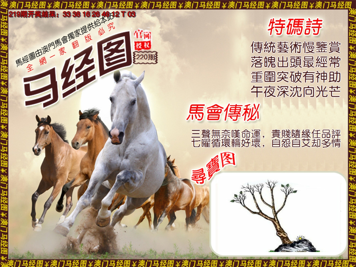 2024220期马经系列1