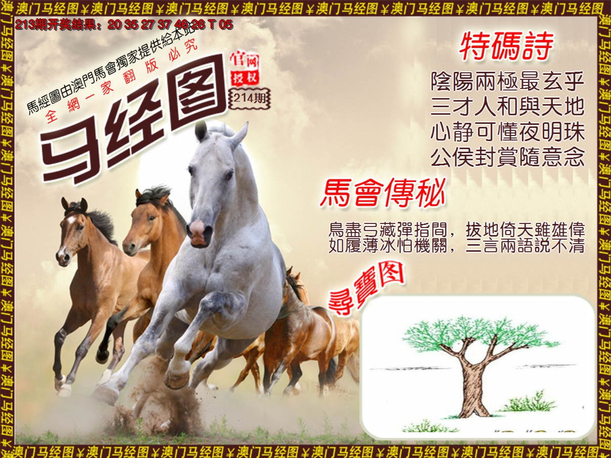 2024214期马经系列1