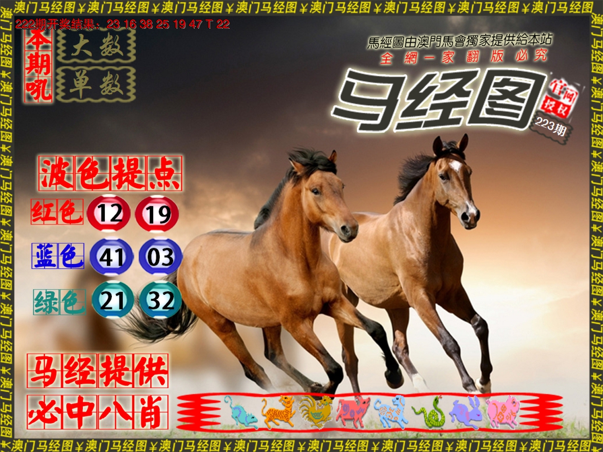2024223期马经系列3